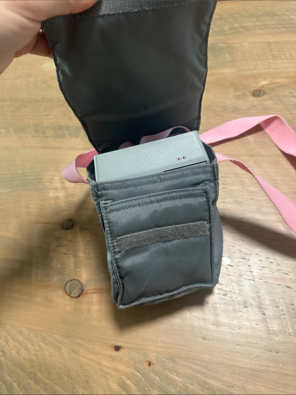 Polaroid Cool Cam 600 Instant Camera — Pink and Gray
